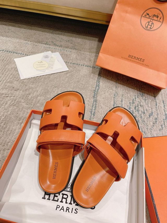 Hermes calfskin chypre sandal HS0167