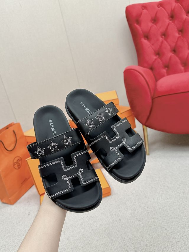 Hermes calfskin chypre sandal HS0172