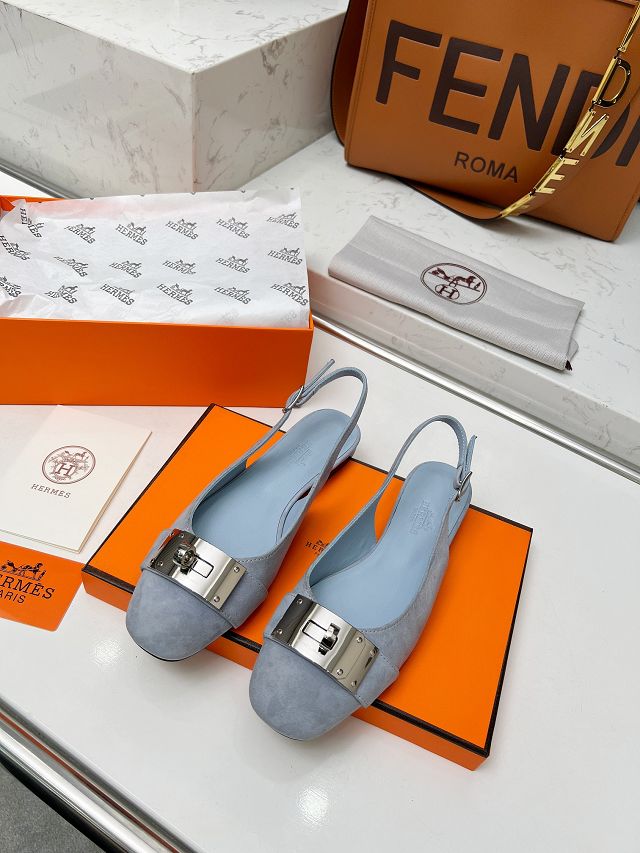 Hermes calfskin innocente slingback HS0159