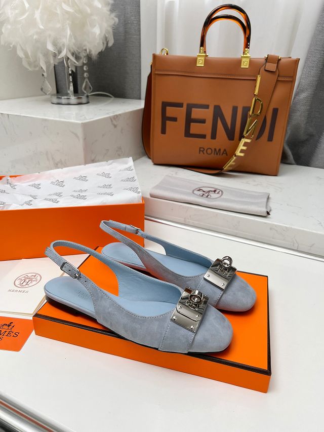 Hermes calfskin innocente slingback HS0159