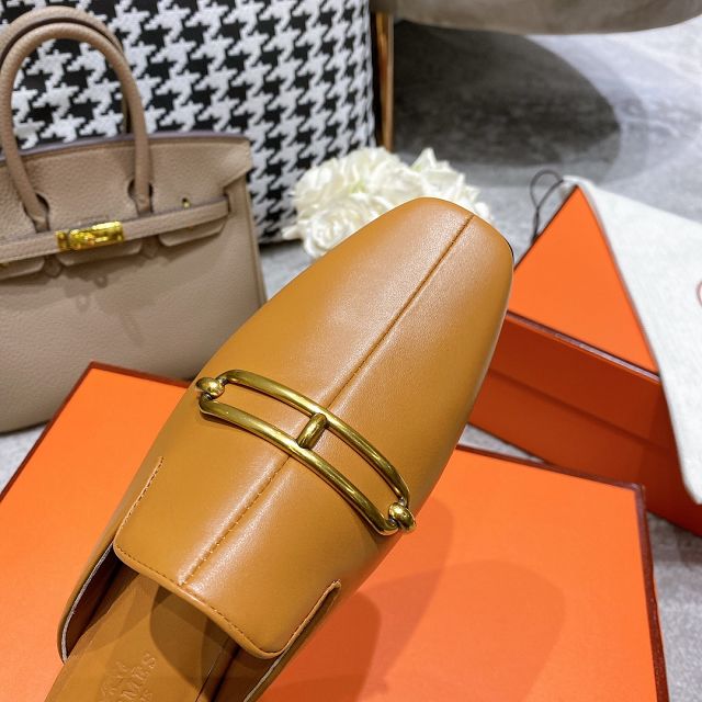 Hermes calfskin mule HS0177