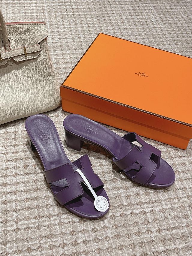 Hermes calfskin oasis 50mm sandal HS0185