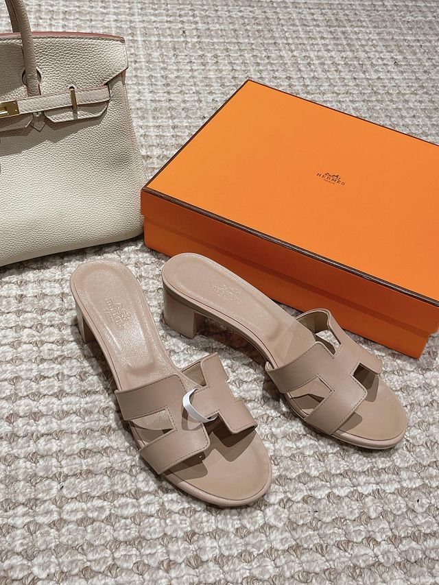 Hermes calfskin oasis 50mm sandal HS0185