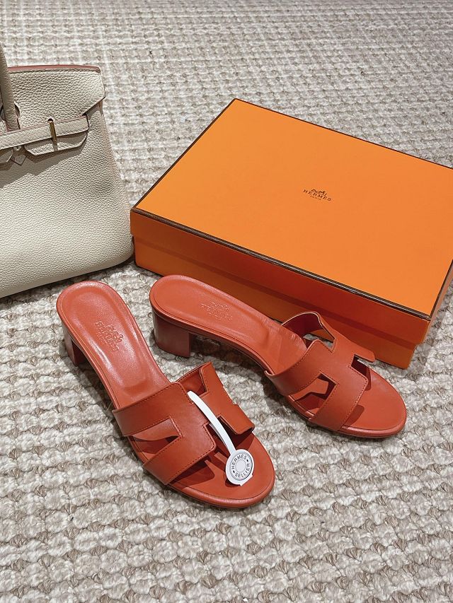 Hermes calfskin oasis 50mm sandal HS0185