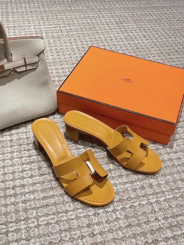 Hermes calfskin oasis 50mm sandal HS0185