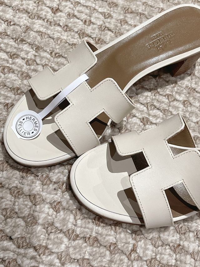 Hermes calfskin oasis 50mm sandal HS0185