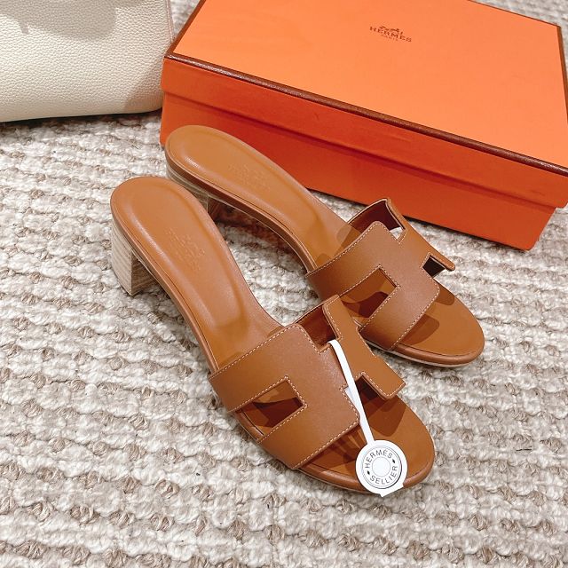 Hermes calfskin oasis 50mm sandal HS0186