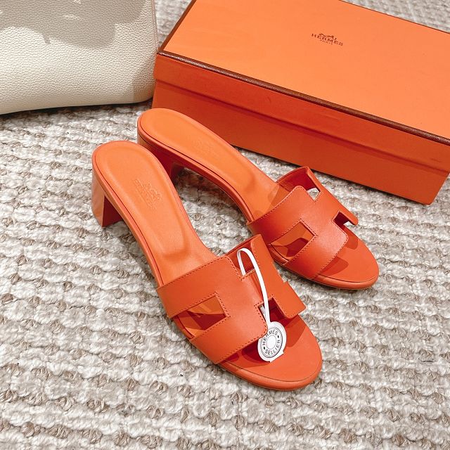 Hermes calfskin oasis 50mm sandal HS0186