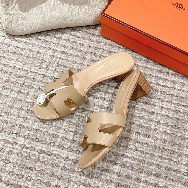 Hermes calfskin oasis 50mm sandal HS0186