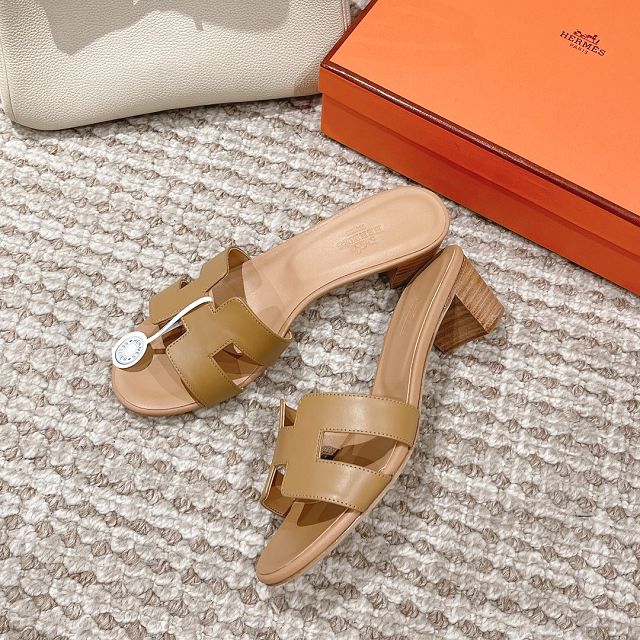 Hermes calfskin oasis 50mm sandal HS0186