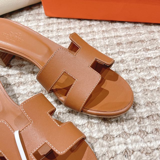 Hermes calfskin oasis 50mm sandal HS0186