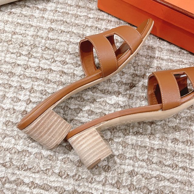 Hermes calfskin oasis 50mm sandal HS0186