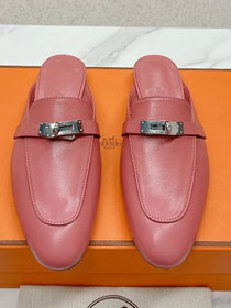 Hermes calfskin oz mule HS0174