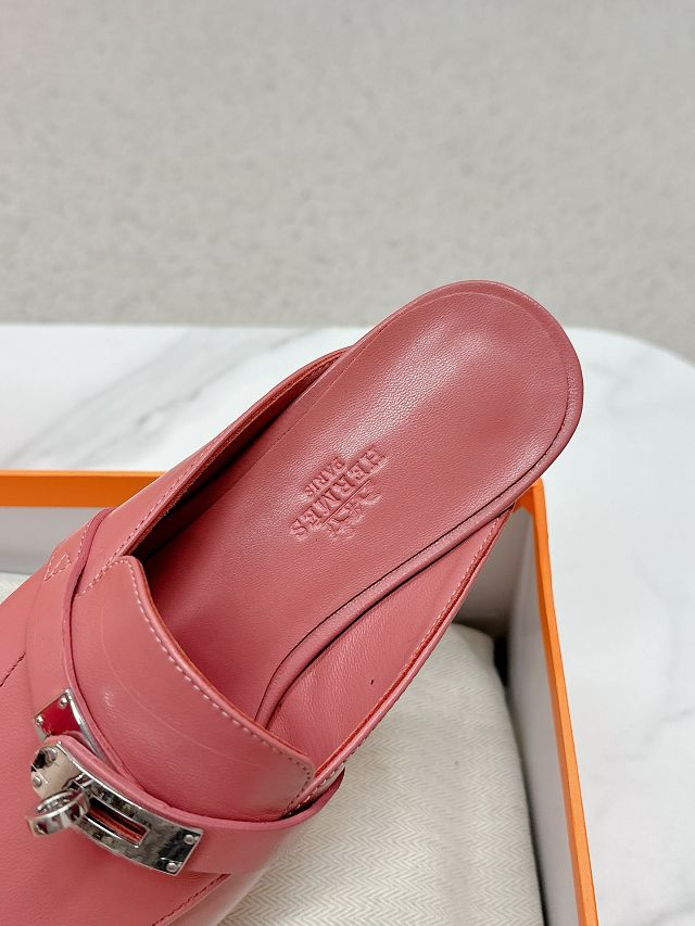 Hermes calfskin oz mule HS0174