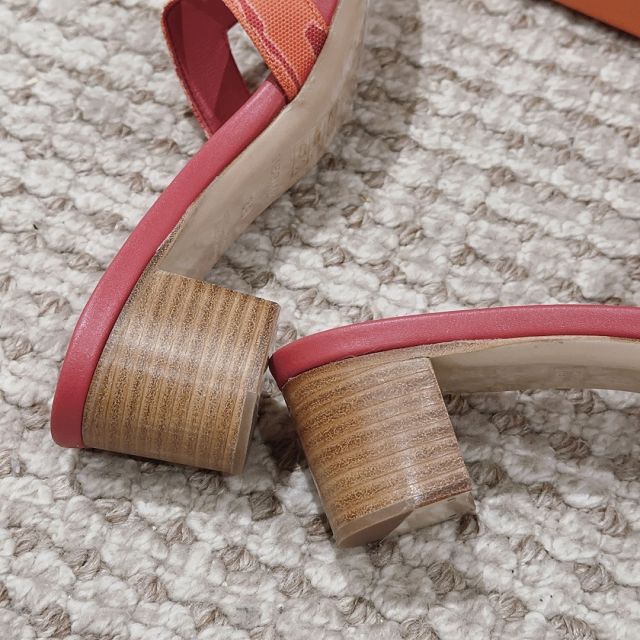 Hermes canvas oasis 50mm sandal HS0187