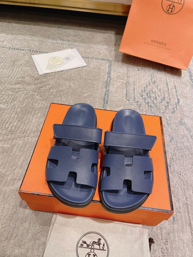 Hermes epsom calfskin chypre sandal HS0168