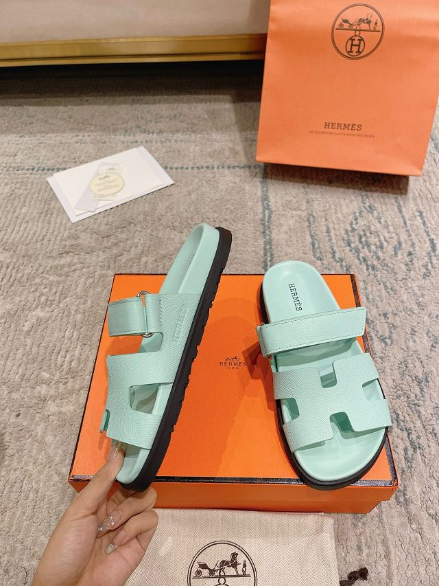 Hermes epsom calfskin chypre sandal HS0168