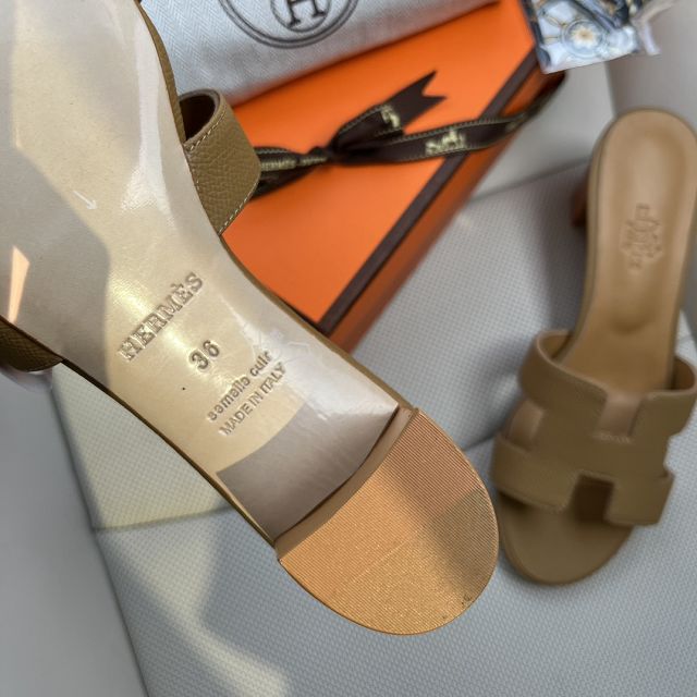 Hermes epsom calfskin oasis 50mm sandal HS0152