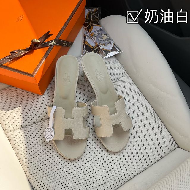 Hermes epsom calfskin oasis 50mm sandal HS0153