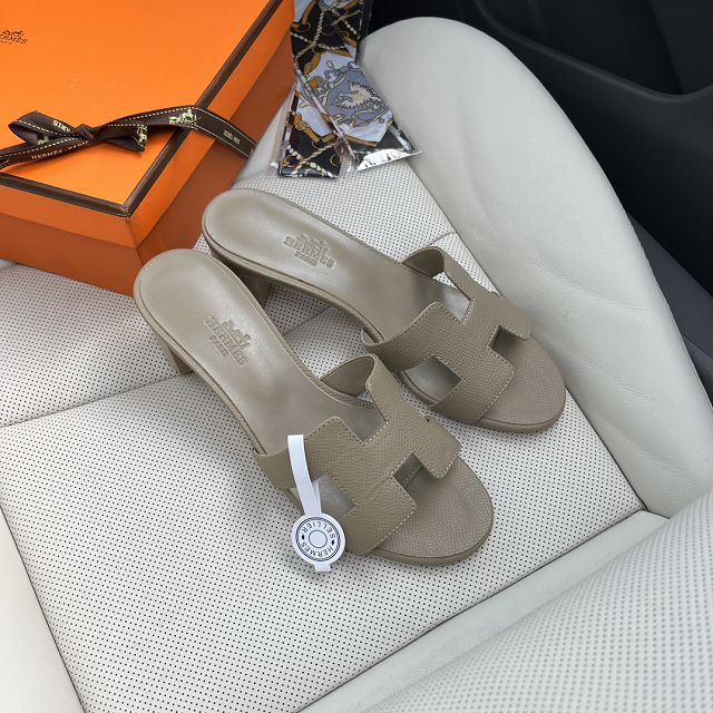 Hermes epsom calfskin oasis 50mm sandal HS0154