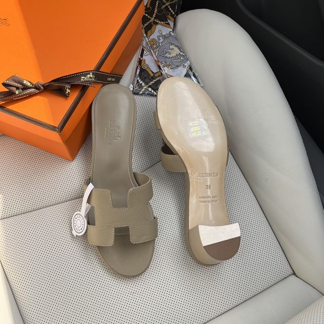 Hermes epsom calfskin oasis 50mm sandal HS0154