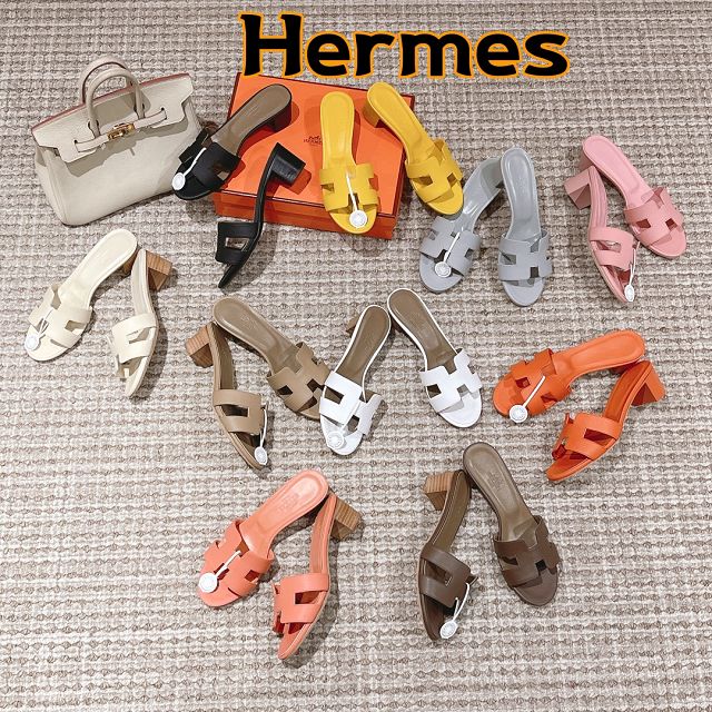 Hermes epsom calfskin oasis 50mm sandal HS0184