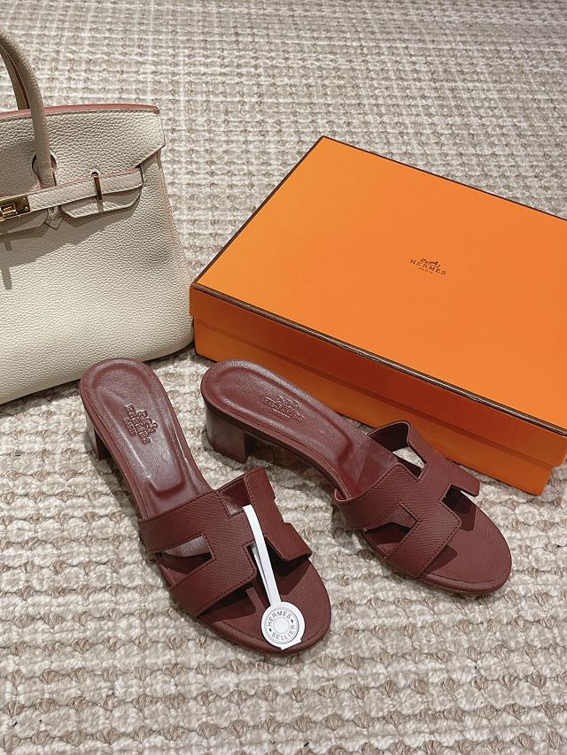 Hermes epsom calfskin oasis 50mm sandal HS0184