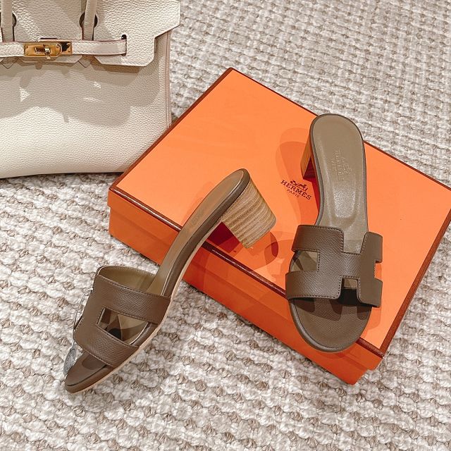 Hermes epsom calfskin oasis 50mm sandal HS0184