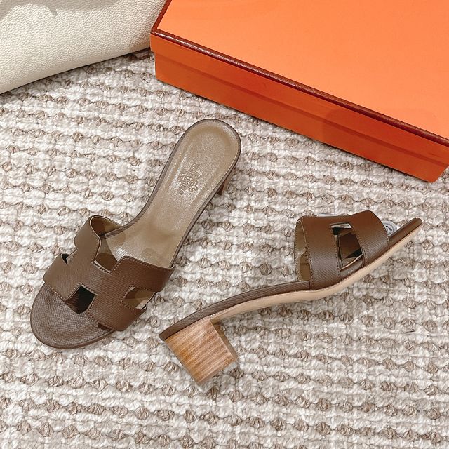 Hermes epsom calfskin oasis 50mm sandal HS0184