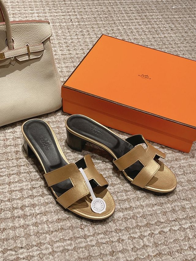 Hermes epsom calfskin oasis 50mm sandal HS0190