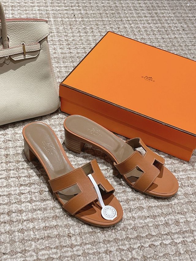 Hermes epsom calfskin oasis 50mm sandal HS0190