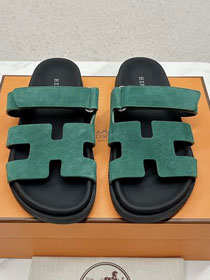 Hermes suede chypre sandal HS0170