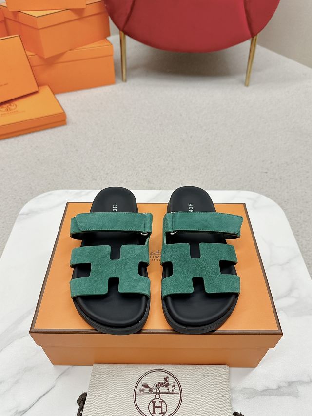 Hermes suede chypre sandal HS0170