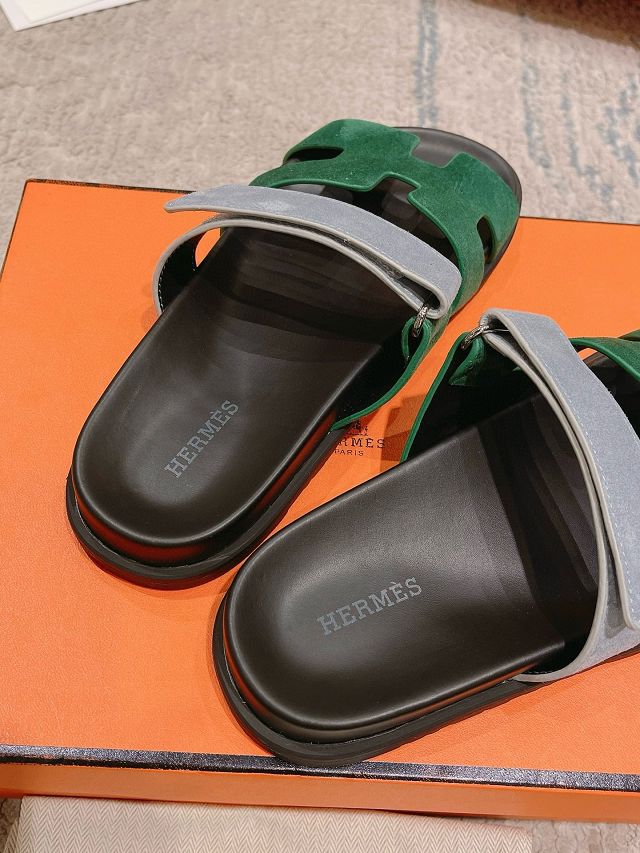 Hermes suede chypre sandal HS0170