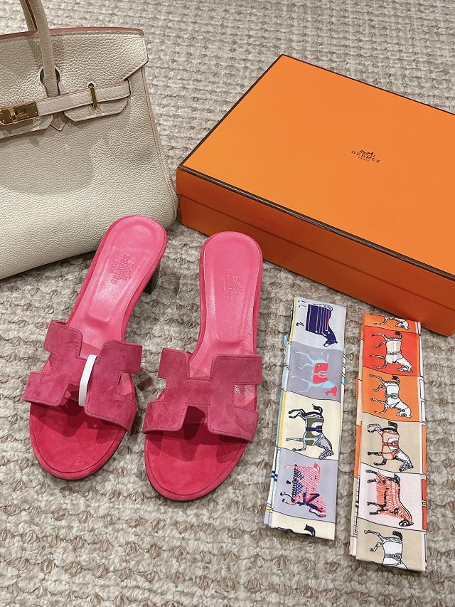 Hermes suede oasis 50mm sandal HS0188