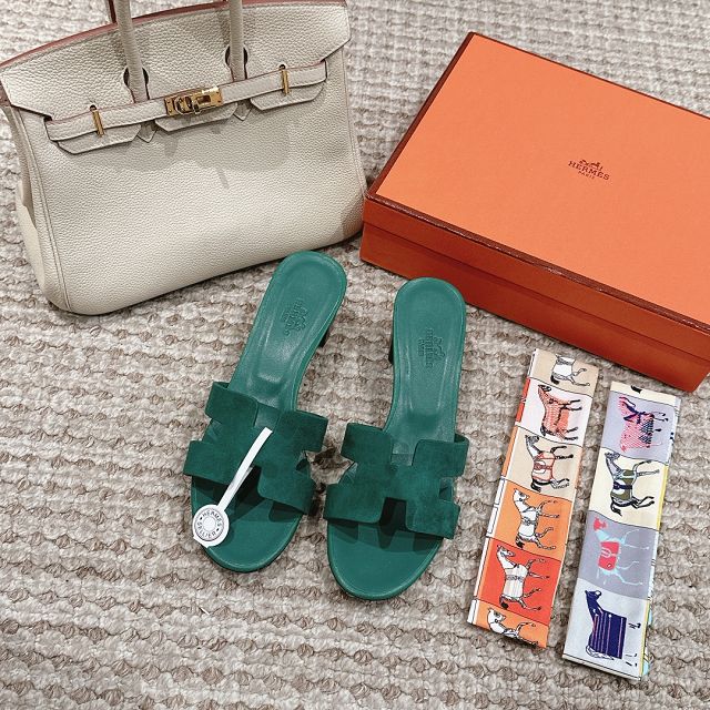 Hermes suede oasis 50mm sandal HS0189