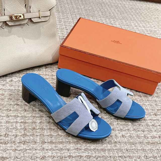 Hermes suede oasis 50mm sandal HS0189