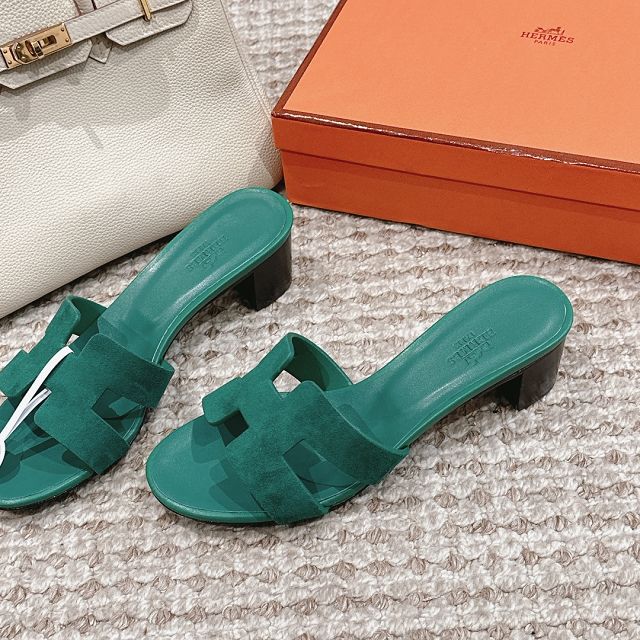 Hermes suede oasis 50mm sandal HS0189