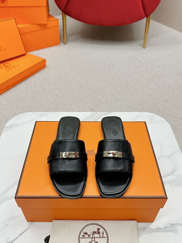 Hermes calfskin giulia sandal HS0198