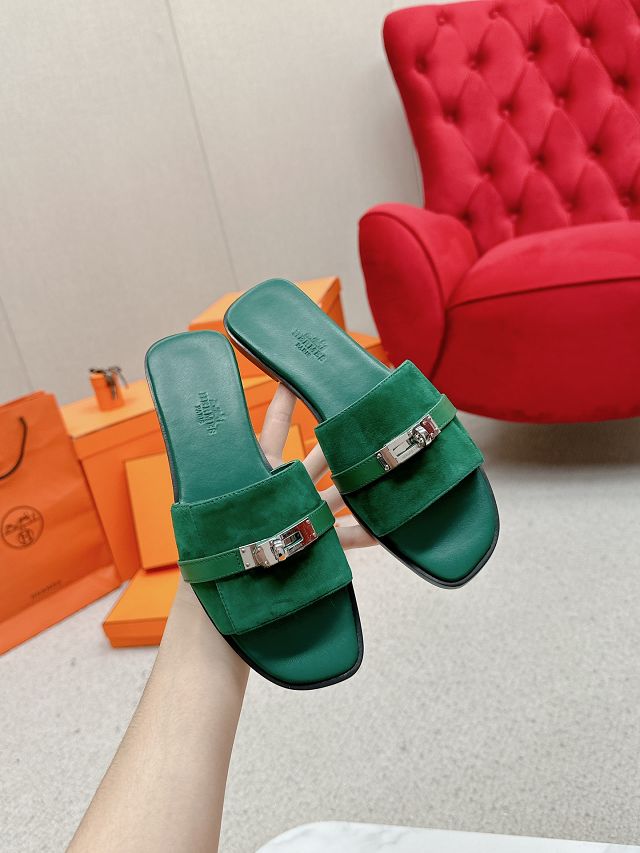 Hermes calfskin giulia sandal HS0198