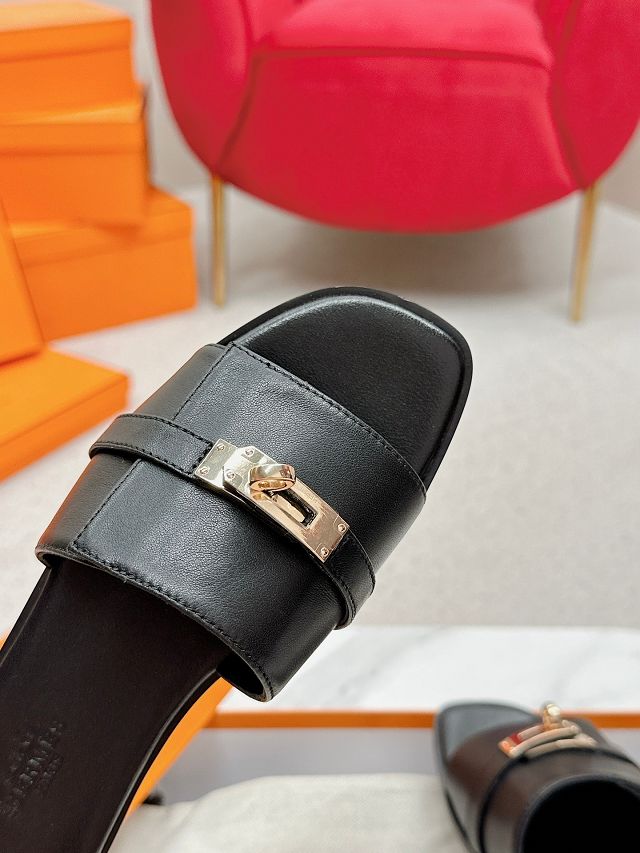 Hermes calfskin giulia sandal HS0198