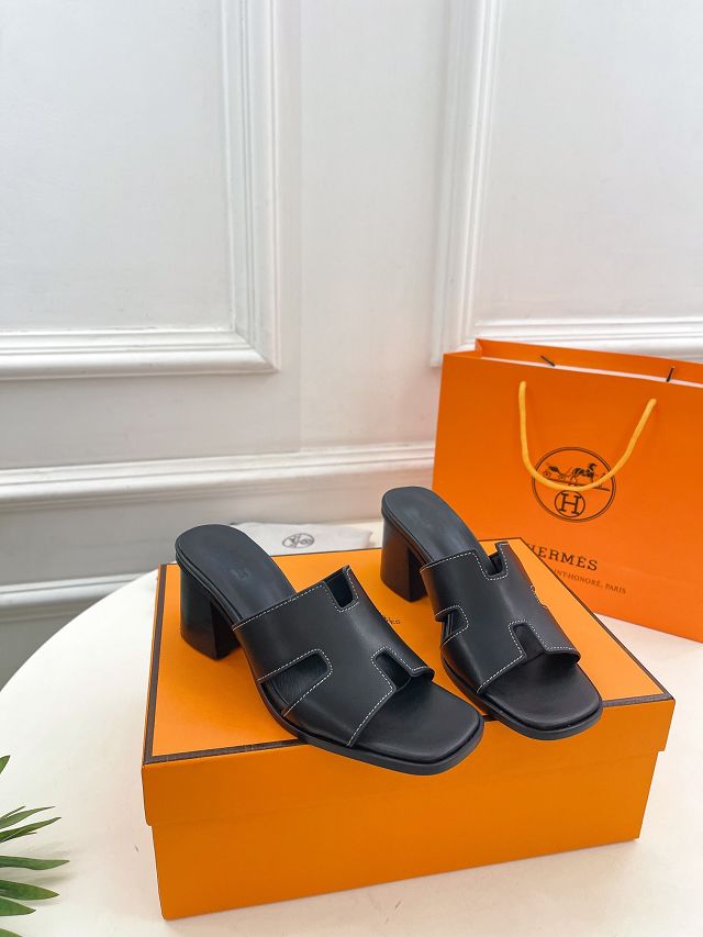 Hermes calfskin helia 60mm sandal HS0196