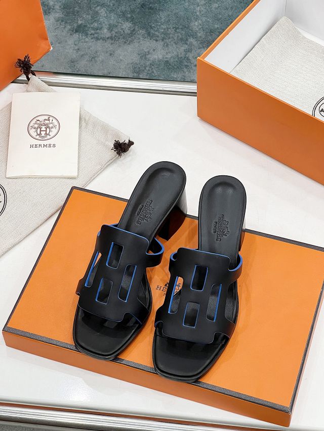 Hermes calfskin izzy 60mm sandal HS0195