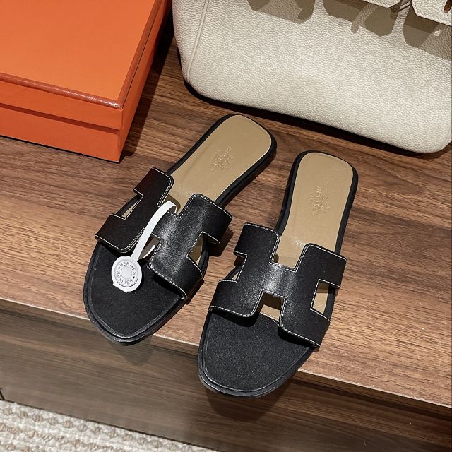 Hermes calfskin oran sandal HS0206