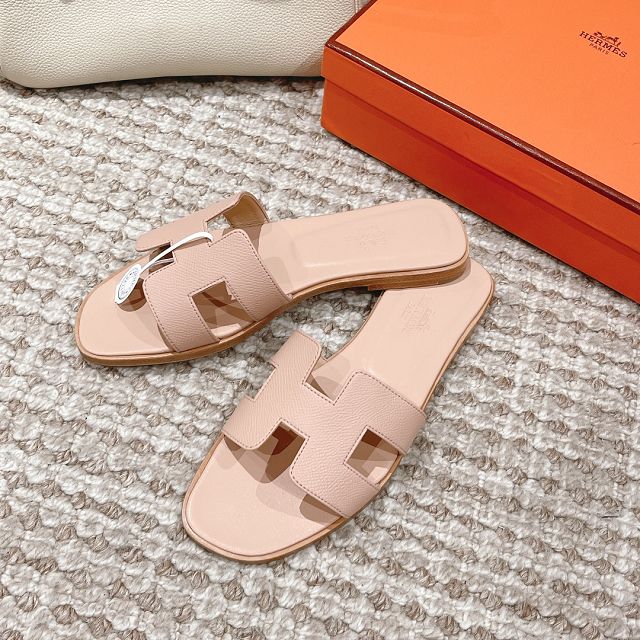 Hermes epsom calfskin oran sandal HS0199