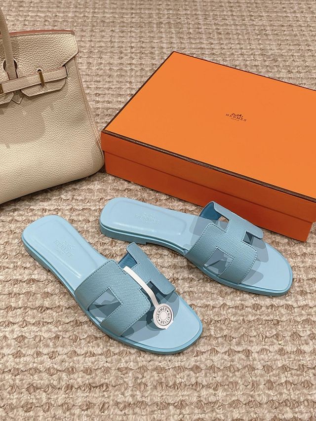 Hermes epsom calfskin oran sandal HS0199