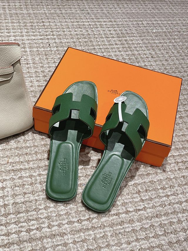 Hermes epsom calfskin oran sandal HS0200