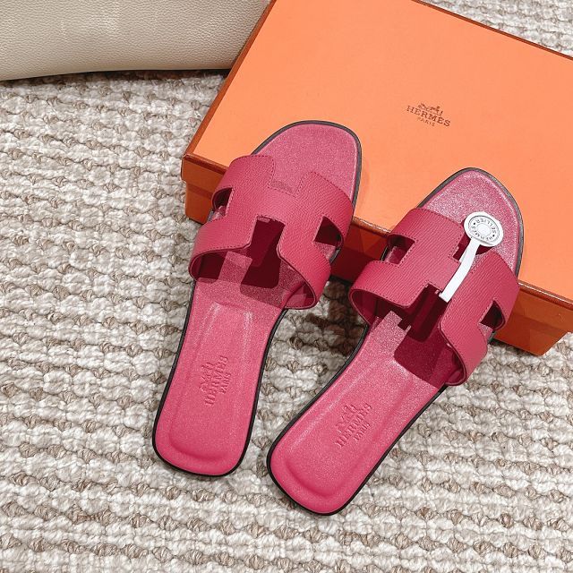 Hermes epsom calfskin oran sandal HS0201