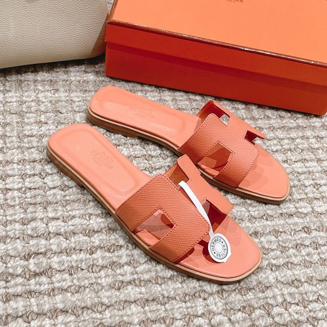 Hermes epsom calfskin oran sandal HS0201