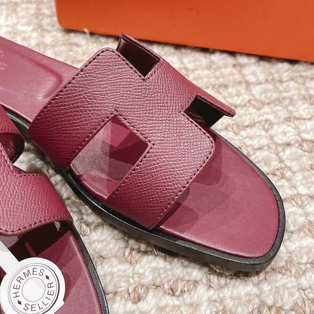 Hermes epsom calfskin oran sandal HS0201